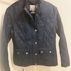 A new day Dark Blue (Navy) Quilted Utility Jacket